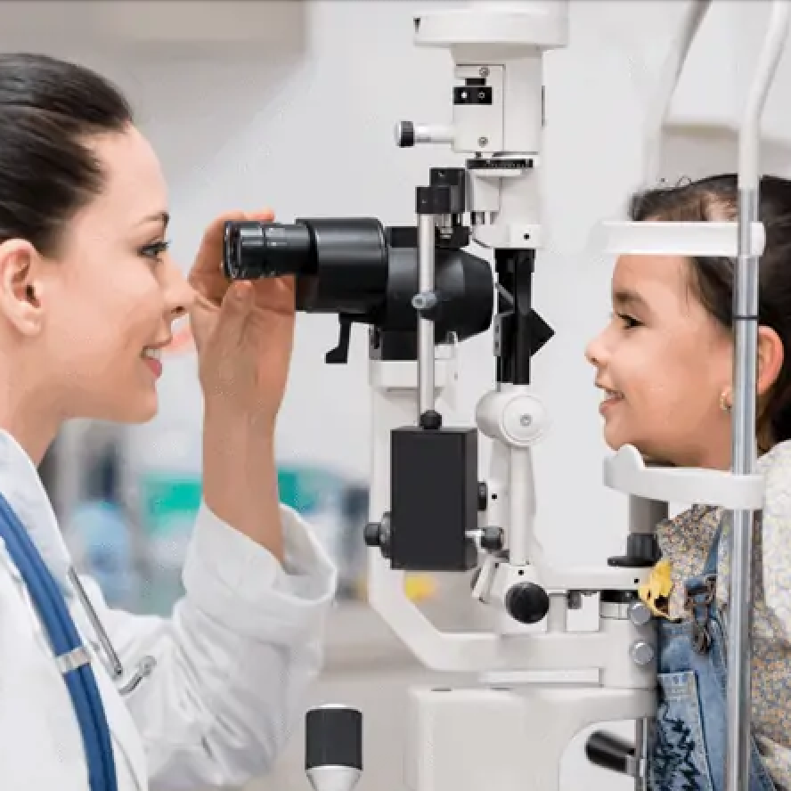 pediatric eye exam in Greenville